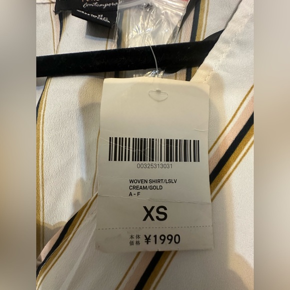 Forever 21 Striped Cropped Women's Top - Picture 2 of 5